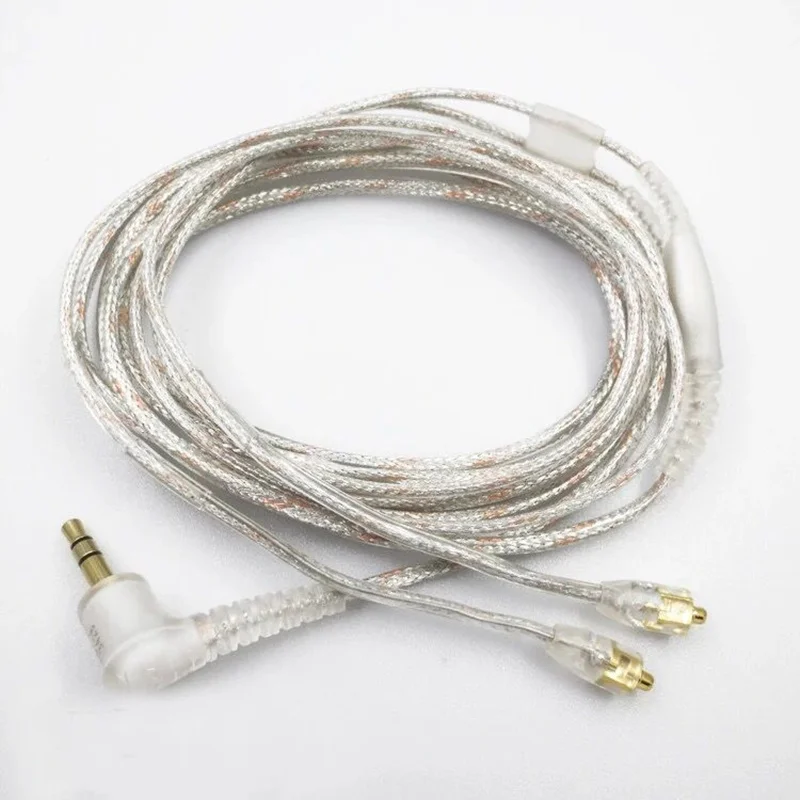 Hi-Fi оригинальный кабель для Shure SE215 535 846 позолоченный провод/кабель наушников