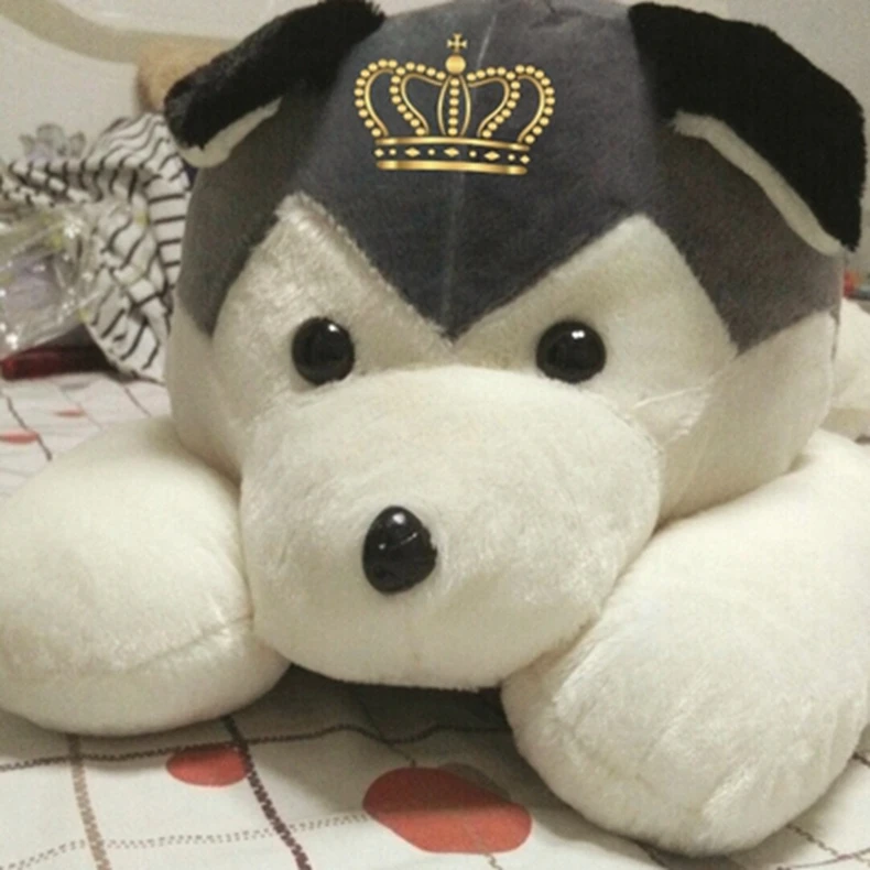 Cute Animal Husky Plush Toys Dolls Large Cartoon Dogs Valentine's Day Gifts Decoration 39inch 100cm DY50505 (9)
