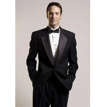 

Hot New Terno Costume Homme Men Suits For Wedding Navy Grooms Tuxedos Notched Lapel Two Piece Mens Slim Fit (jacket+pants)