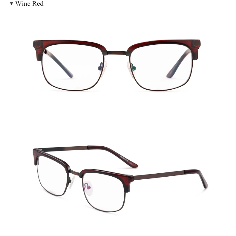 PARZIN классический квадратный TR90 очки кадр высокое качество оптики очки кадры с прозрачными стеклами Мода аксессуары в интернет-магазине