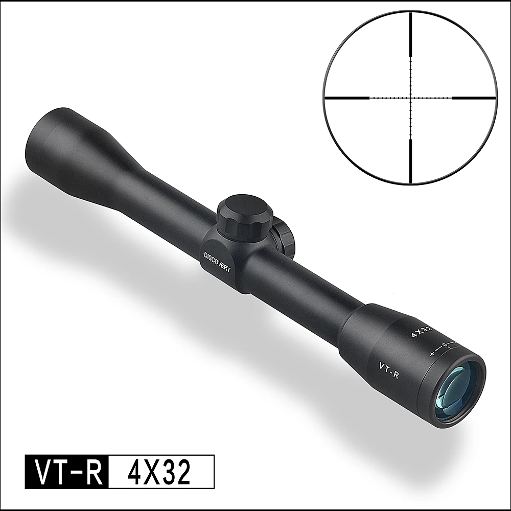 

DISCOVERY Hunting Tactical 4X32 Air Rifle Optics Sniper Scope Compact Riflescopes hunting scopes with 20mm/11mm Rail mounts
