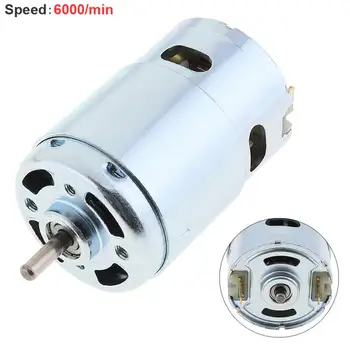 

895 DC12V 6000RPM Mini Double Ball Bearing High Speed Motor with Cooling Fan and High Torque for Sprayer / Car Wash Pump