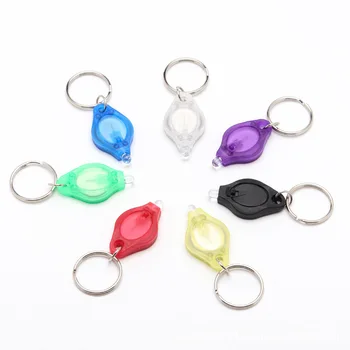

2000 PCS Led Keychain Light LED Flashlight Key Ring Light Torch Light Lamp, Dog Light, Dog Collar Light, White Beam