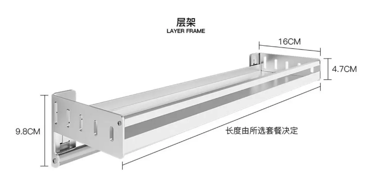 304 кухонный стеллаж из нержавеющей стали, настенный стеллаж для приправ, стеллаж для хранения, крюк, держатель для ножей, принадлежности