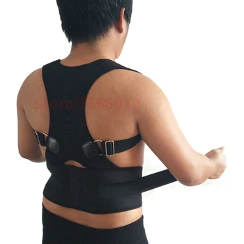 

Adjustable Neoprene Magnetic Back Orthopedic Brace Lumbar Support Belt Pad Posture Corrector Corset Tourmaline Therapy Plus Size