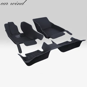 

Car wind leather car floor mat for Toyota Rva4 Land Cruiser Camry Corolla Yaris Prius waterproof liner Carpets car accessories