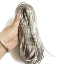 10 м 2pin 20 AWG 22AWG 24AWG 26AWG 30AWG UL2468 удлинитель используется для светодиодной ленты шнур подключения Электрический провод золото серебро