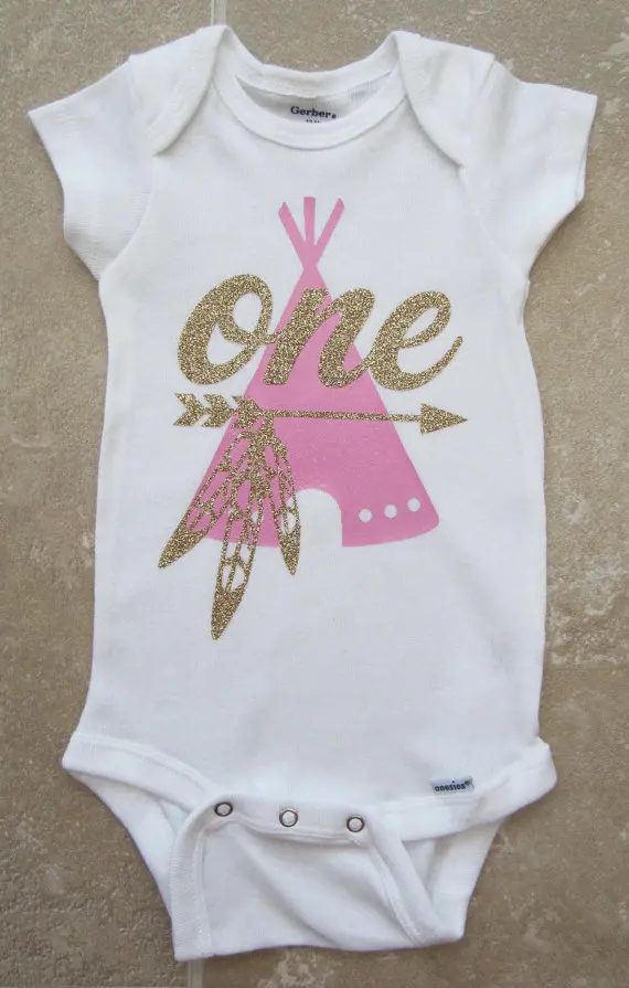 Personalised Bodysuit Baby Boys 1st Birthday Day Wild One Cake Smash Bodysuit