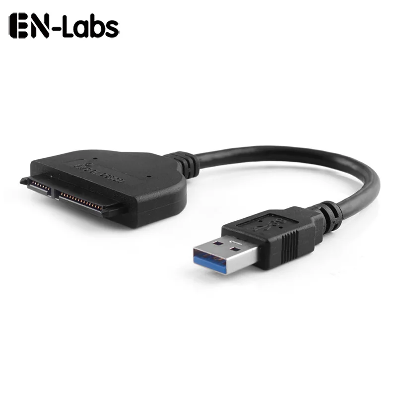 Переходник En Labs 2 5 &quotSATA II на USB 3 0 Кабель адаптер SATA 22pin для жесткого диска дюйма