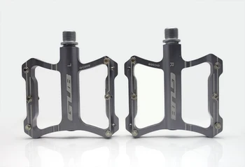 GUB BMX-Pedales ultralivianos de aleación de aluminio, 3 colores para Bicicleta de montaña, MTB
