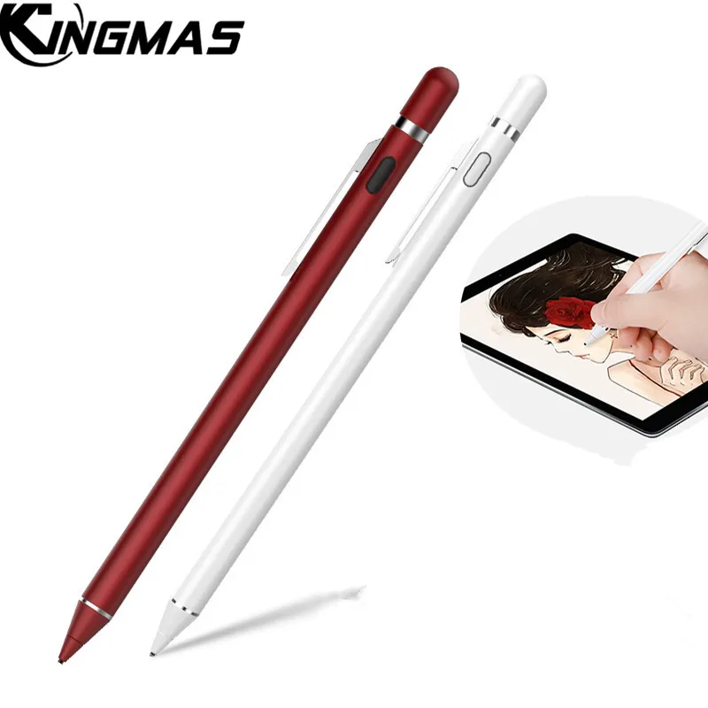 

For Apple Pencil stylus Pen capacitance High precision touch Pen For iPhone iPad Pro/ 1 / 2 / 3 / 4 / iPad 9.7 10.5 12.9 inch