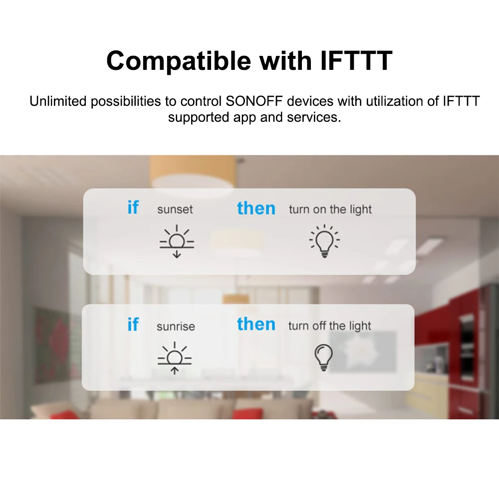 SONOFF RF R3 RFR3 Smart RF управление RM 433 МГц wifi переключатель с таймером 100-240 В DIY приложение для автоматического управления для Alexa Google Home