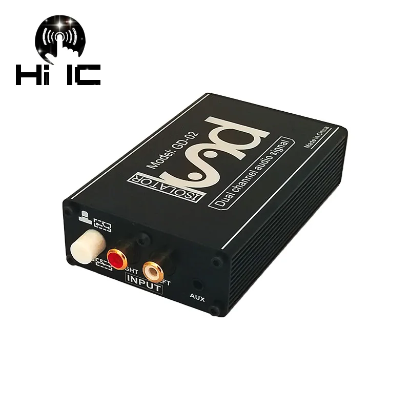 

HiFi Audio Stereo Isolator Mixer Acoustic Noise Isolation Eliminate Current Sound Interference Filter Isolation Ground
