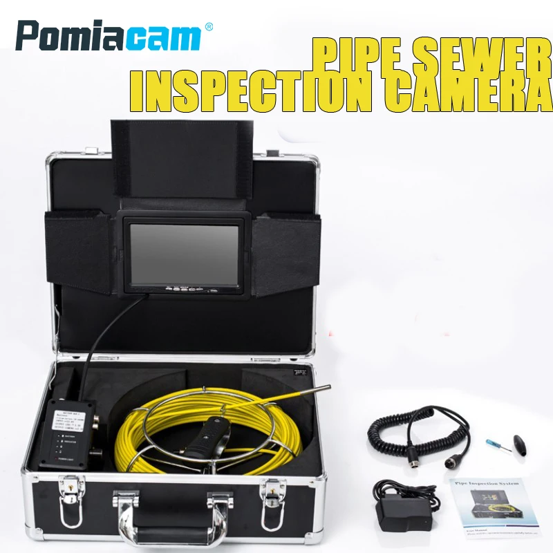 Goede AP70 20 m 30 m 50 m video pijp inspectie camera camering riool lijnen roboti riool camera, riool pijplijn video