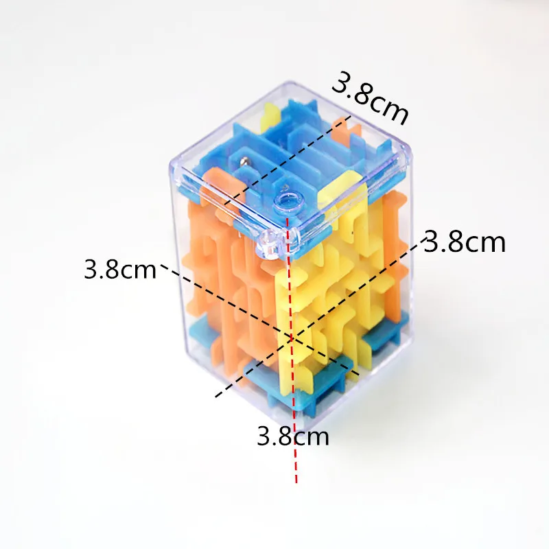 Смешной 3D лабиринт волшебный куб головоломка скоростной куб головоломка игра Лабиринт мяч игрушки Магический лабиринт мяч Игры развивающие игрушки
