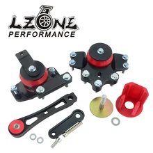 LZONE-комплект маятникового крепления двигателя для 09+ VW Jetta Golf MK5 MK6 Passat Audi TT A3 2,0 TSI