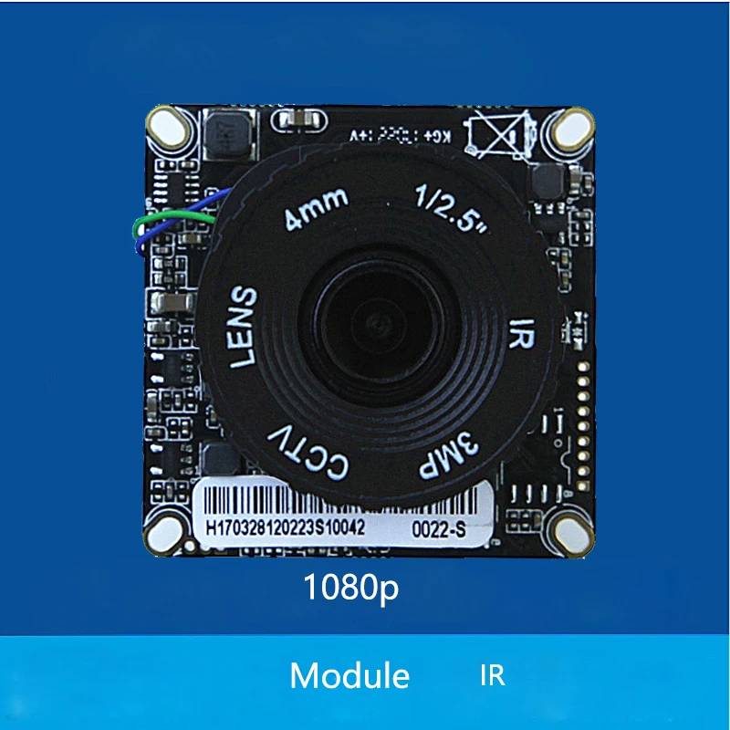 Secure CCTV IP Camera module Hi3518E+F02 with Lens focused and IR CUT 2 ...