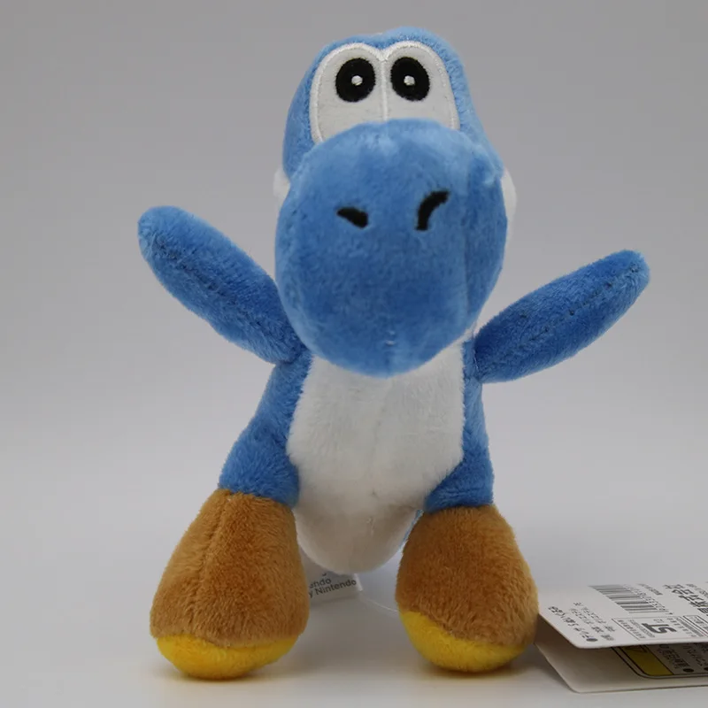 Super Mario Bros Yoshi Dragon Plush Dolls Cute Game Cartoon Yoshi Plush Toys 10.5cm 10pcslot  (8)