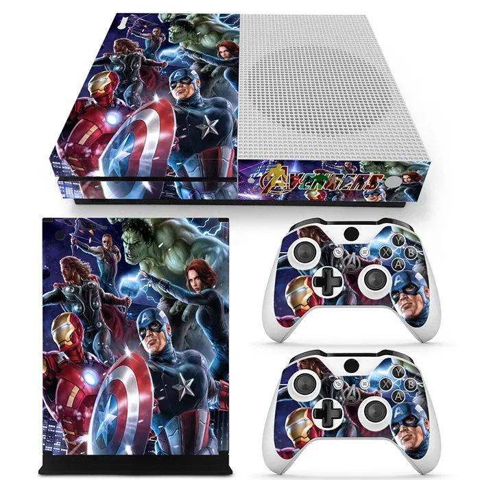 

Favorite game skin stickers Vinyl decal for XBOX ONE S console + 2pcs controller cover Video Games