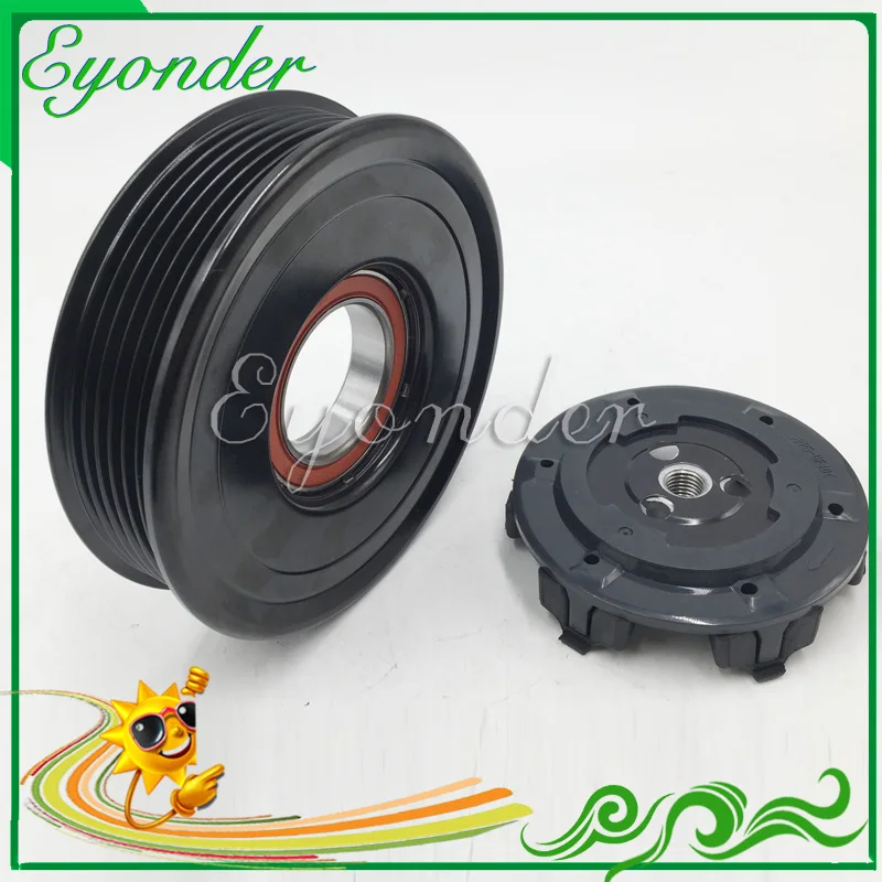 

AC A/C Air Conditioning Compressor Clutch Assembly 6PK for BMW 5-Series E60 E61 525i 525xi 523i 530i 530xi 64509174803 9174803