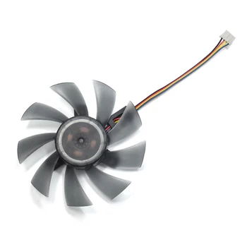 

85mm T129215SU 4Pin Two Ball-Bearing For Gigabyte GTX 460 560 MSI GTX1060 3GB MSI small RX 480 580 Video Card Cooler Fan