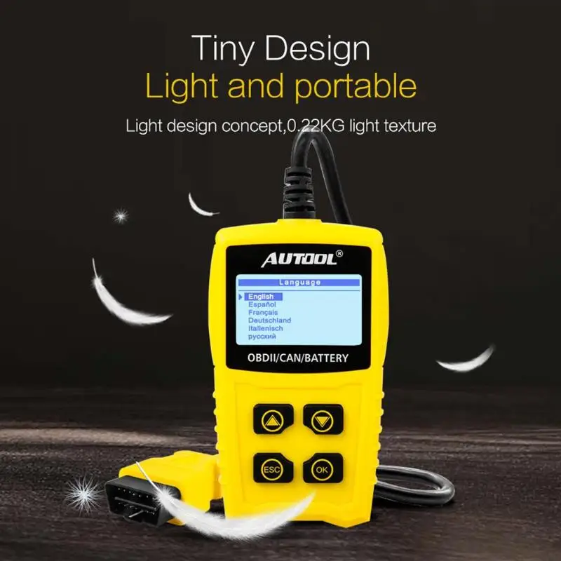 CS330 OBD2 автомобильный сканер для диагностики инструмент OBDII автоматический считыватель кодов неисправностей аксессуары считыватели кодов и сканирующие инструменты инструмент для ремонта автомобиля