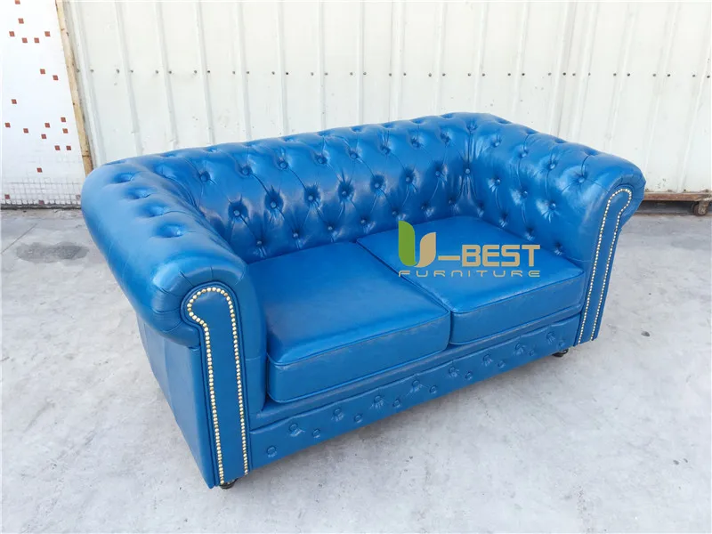 U-BEST Современный стиль кожаные классические кожаные Chesterfield Современная горячая Распродажа диван в стиле ретро роскошный диван для гостиной