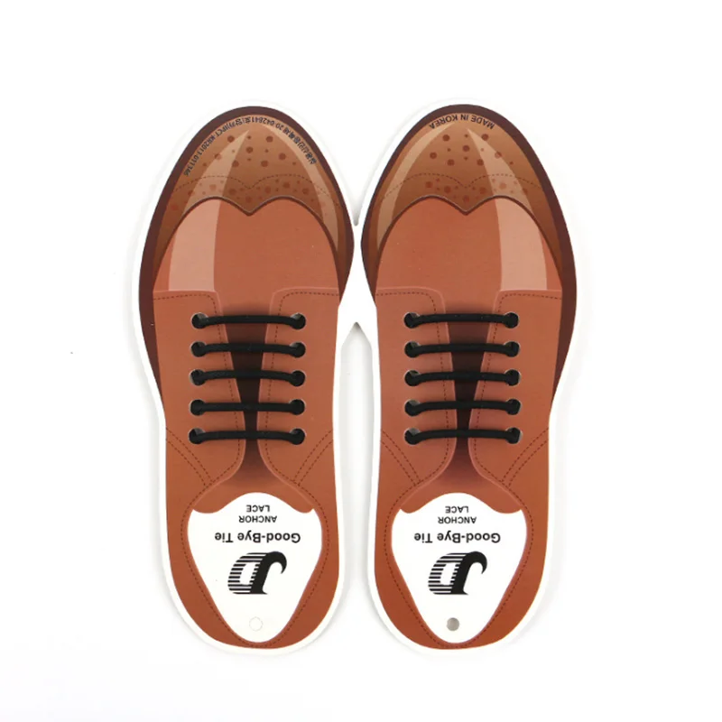 10pcslot Silicone Shoelaces For Leather Shoes Special Shoelace No Tie Shoe Laces For Men Business Lacing Shoes Rubber Shoelace (13)