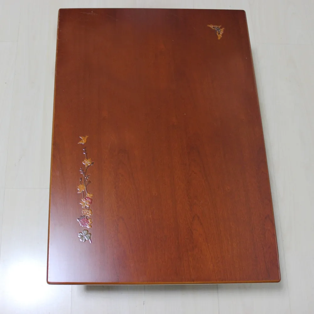 Korean Compact Folding Table Rectangle 70*50CM Living Room Traditional Antique Korean Oriental Design Furniture Tea Table Wooden Korean Compact Folding Table Rectangle 70*50CM Living Room Traditional Antique Korean Oriental Design Furniture Tea Table Wooden