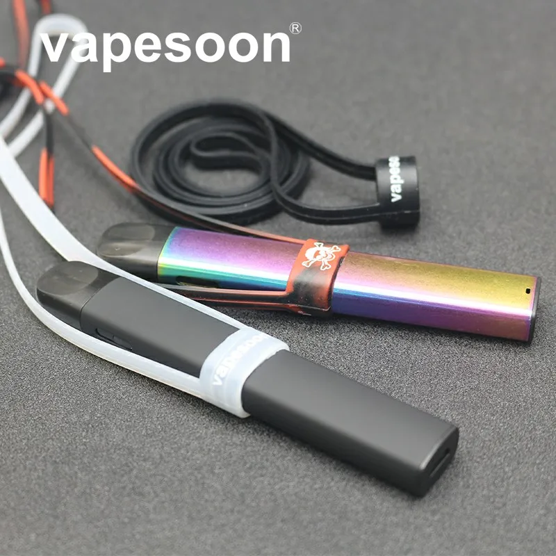 30 шт. универсальный силиконовый ремешок для 13 5 22 мм Vapepod Pods Kit JUUL NOVO Relx SMOK Nord Novo Pod