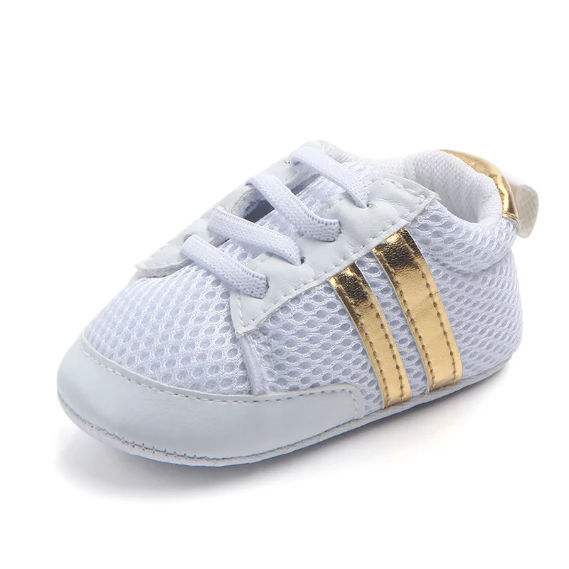 Мягкая обувь для маленьких мальчиков и девочек, сетчатая дышащая обувь для малышей 0-1 лет