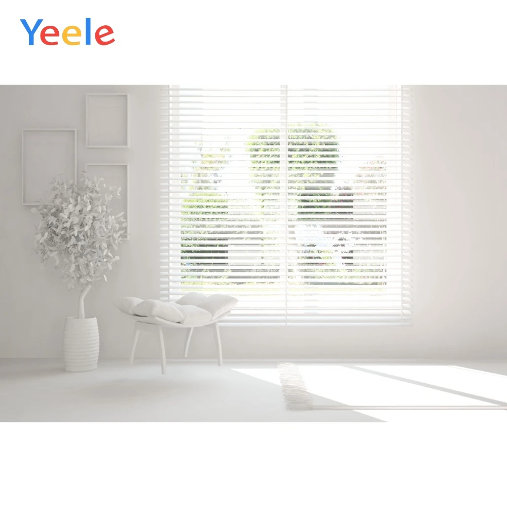 

Yeele White House Window Plant Chair Tree Sunshine Photography Backgrounds Customized Photographic Backdrops for Photo Studio