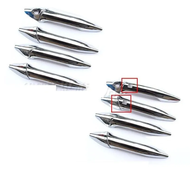 

ABS CHROME SIDE DOOR HANDLE BAR COVER CATCH TRIM MOLDING CAP MOULDING FOR HYUNDAI ELANTRA 2011 2012 2013 2014 2015 Car styling