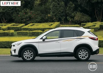 

LEFT SIDE Car Stickers Customizable Car Body Waist Line Color Bar Decoration Protection Stickers Car-Styling Auto Accessories