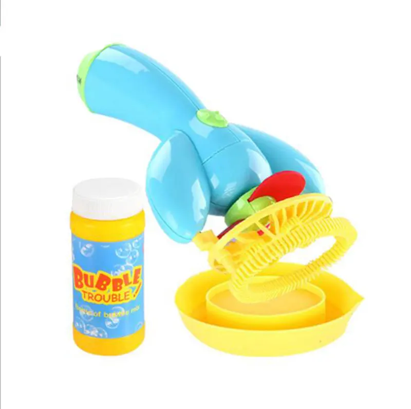 Electric Bubble Gun Toys Bubble Machine Automatic Bubble Water Gun