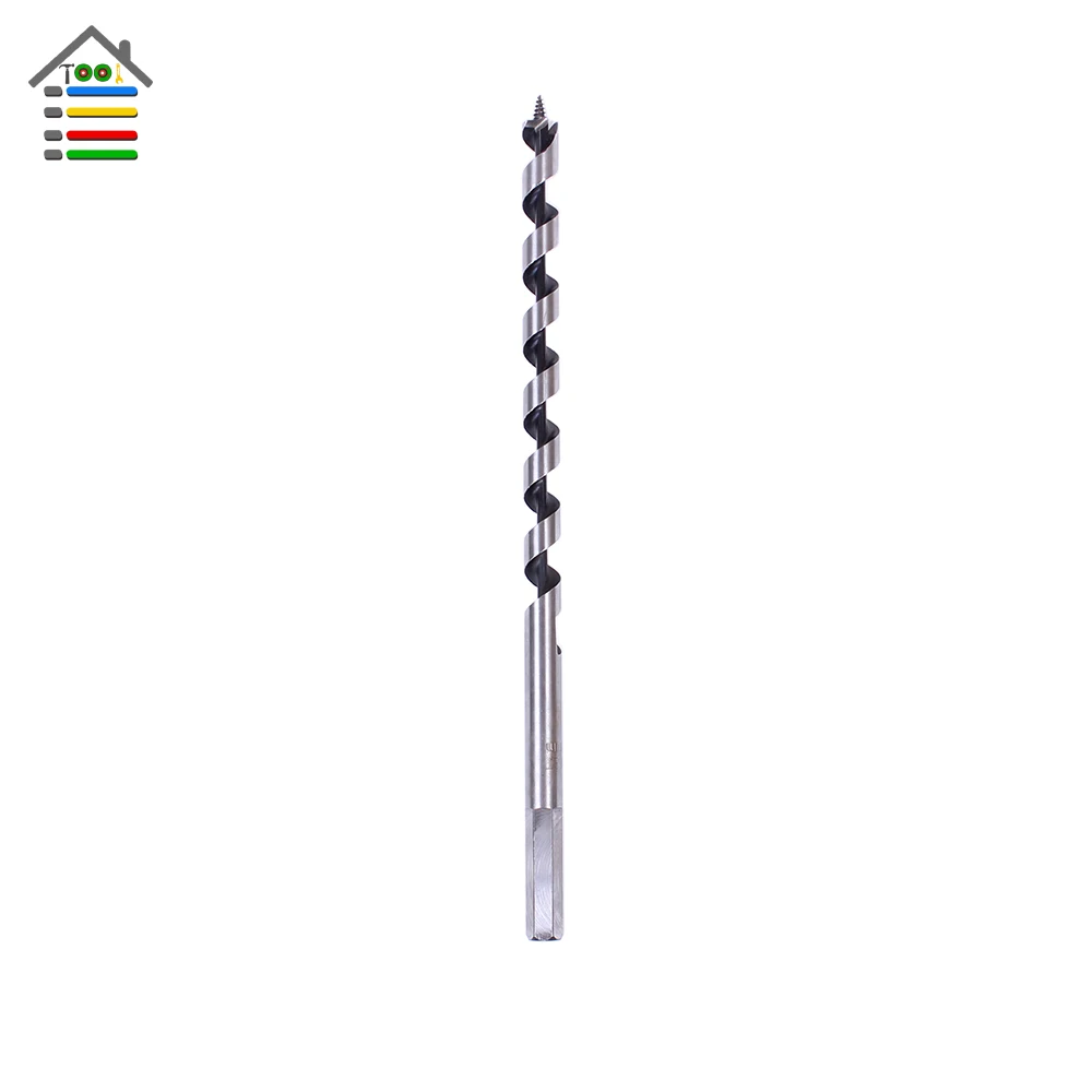 

NEW 10mm Brad point Drill 40Cr Steel Auger Drill Bit Hex Spiral Wood Drills 230mm Length Woodworking Tool
