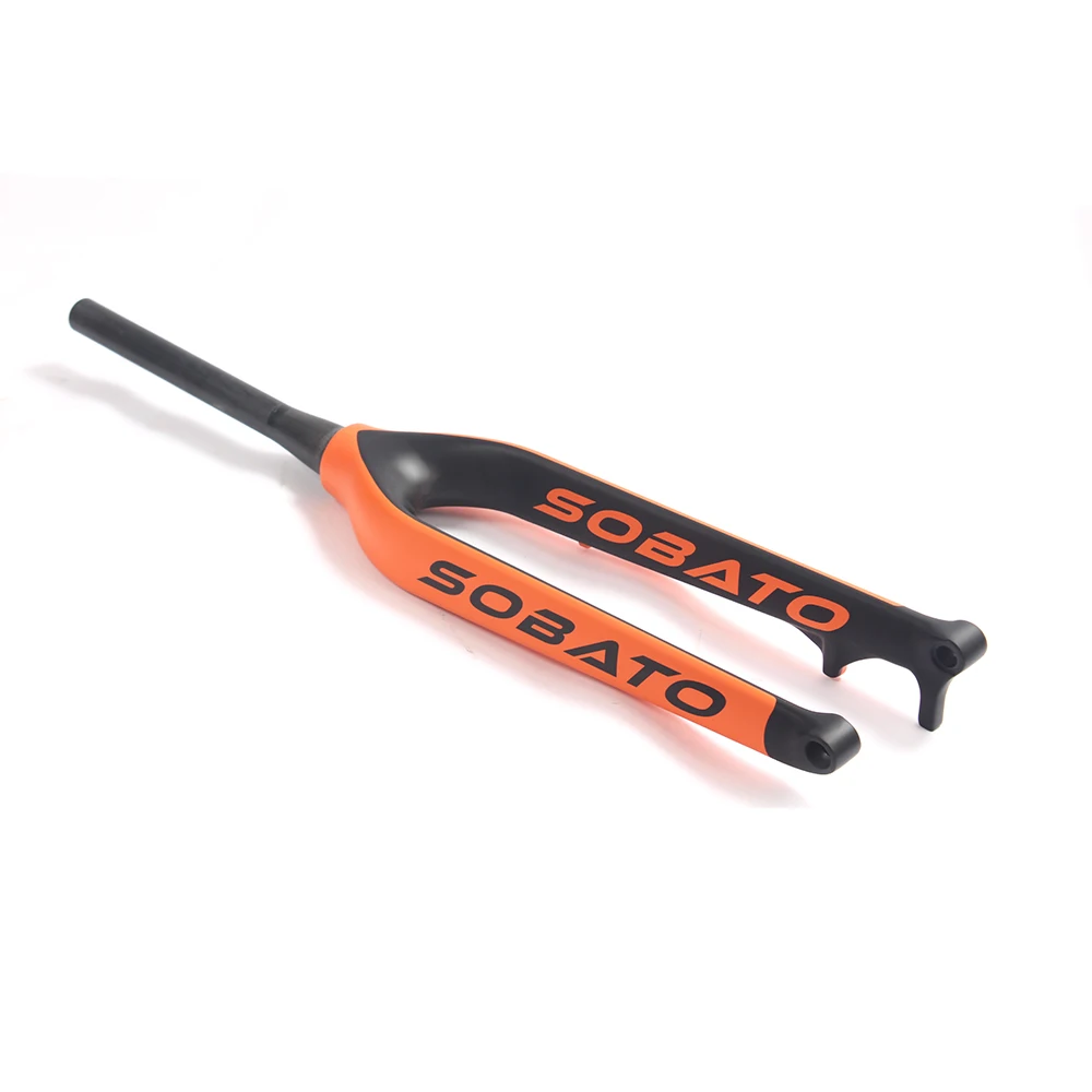 SOBATO Carbon 29er горный велосипед углеродная mtb вилка Bicicletas жесткая коническая через