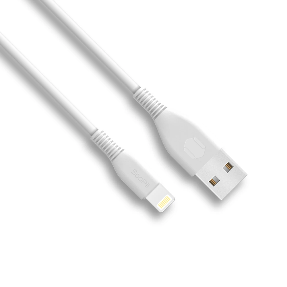 SooPii для Lightning iPhone короткий кабель 9 дюймов Micro usb type C короткие кабели для нескольких портов зарядная станция 4 шт