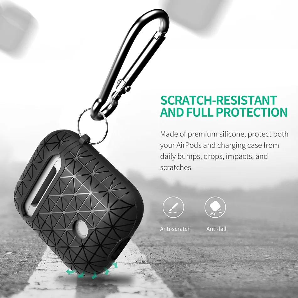 Silicone Case For Apple Airpods Cover Wireless Bluetooth Headphone For AirPods Cases For Air Pods Case Earphone Protector Coque