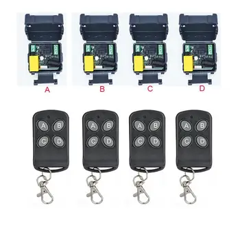 

AC220V 220 V 1CH 10A RF Wireless Remote Control Relay Switch Security System Garage Doors Gate Electric Doors 433MHZ