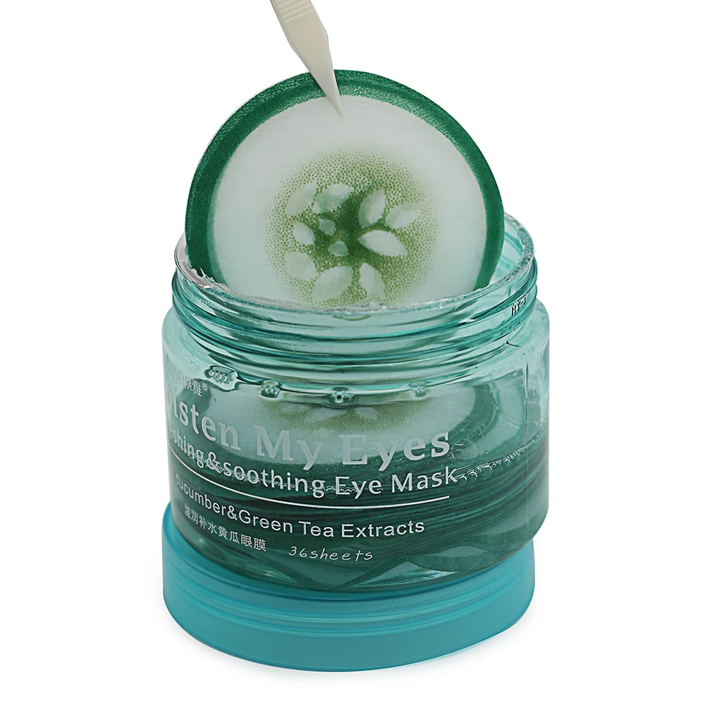 2016 BIOAQUA Cucumber Eye Mask Skin Care Brand Moisturizing Anti
