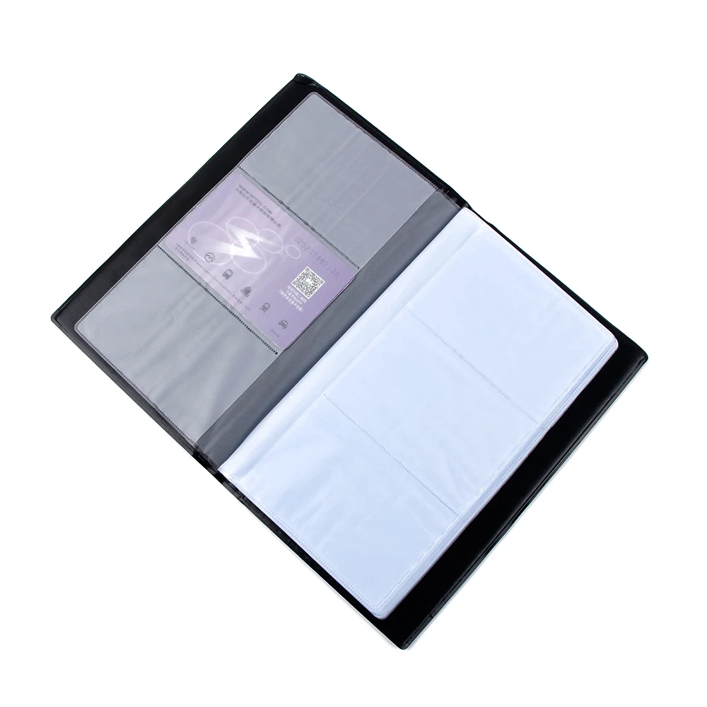

New Leather 120 Cards ID Credit Card Holder Book Case Keeper Organizer Business Name Card Holder Book Dropshipping