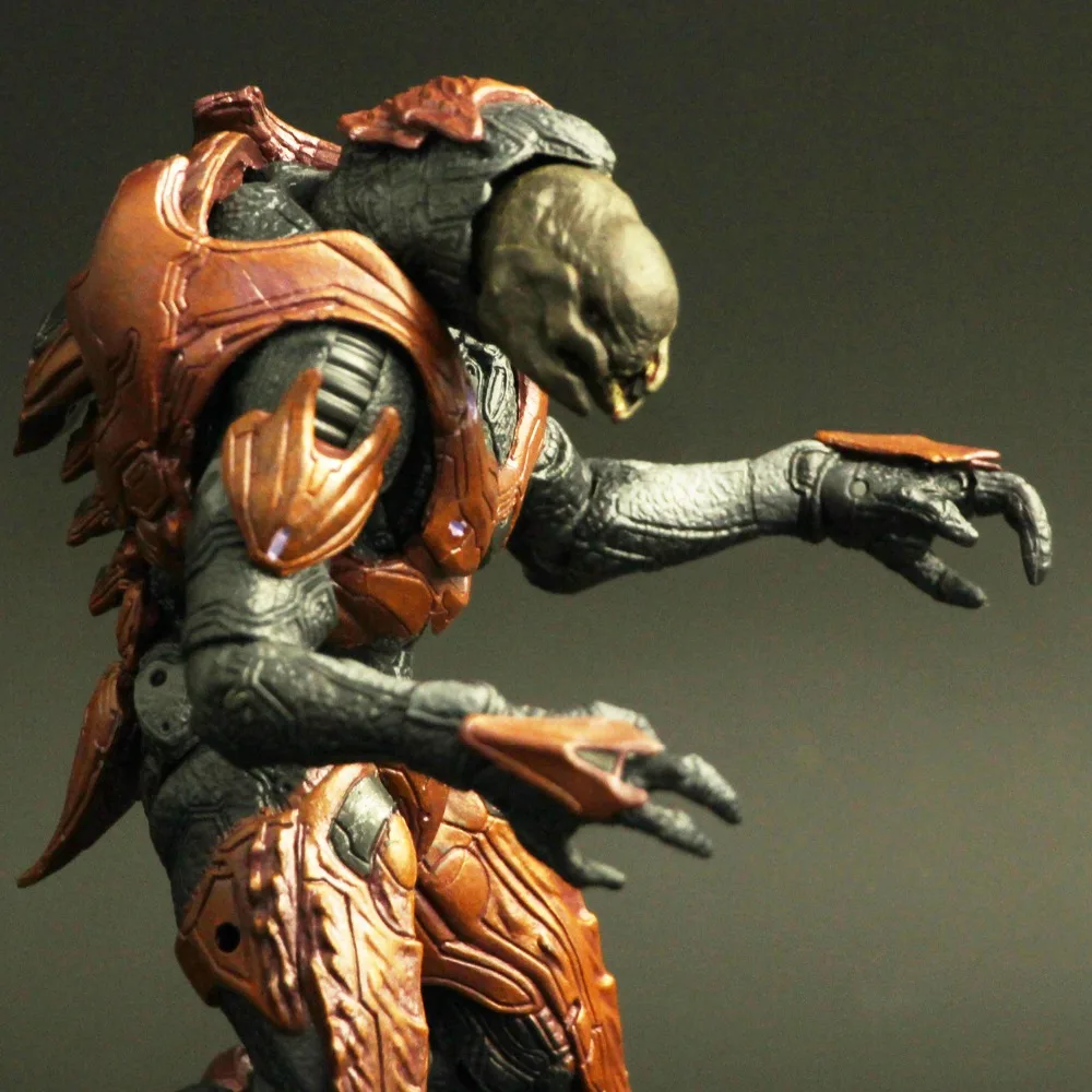 МакФарлейн 2012 Halo 4 Reach elite warriors 6 дюймовая фигурка модель alien monster|action figure|figure modelhalo |
