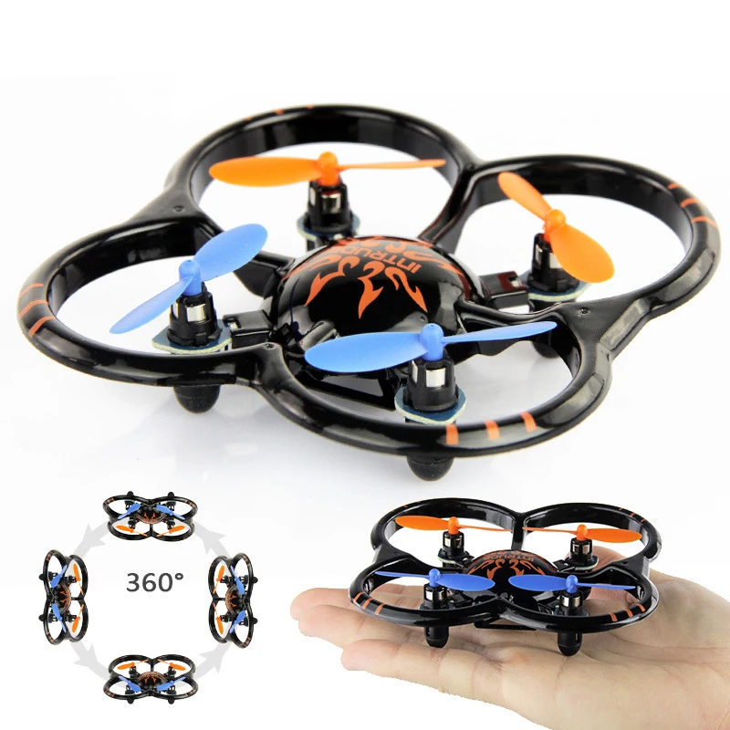 NIHUI U207 6 Axis Gyro 4CH Radio Controll Mini Quadcopter UFO Toys With LED Light RC Helicopter