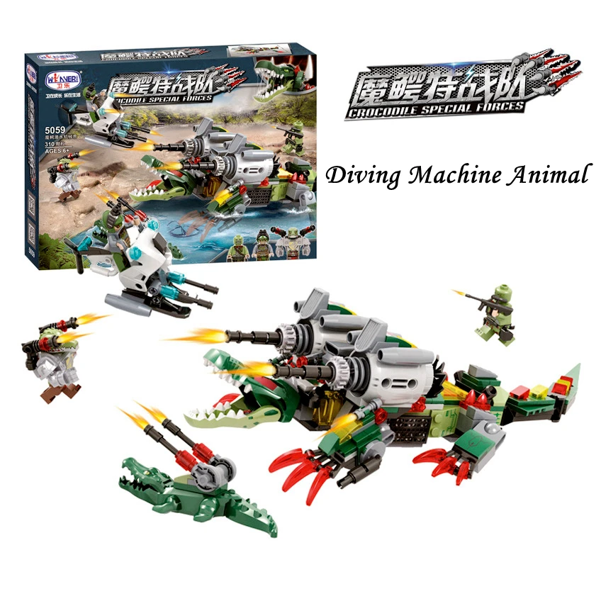 

Compatible Super heros Killer Croc Armed Crocodile Building Blocks Sets Bricks Classic Arms Model Kids Toys for boy