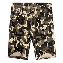 Мужские шорты Карго с карманом свободного кроя камуфляжные летние горячие продажи повседневные мужские короткие штаны Одежда Удобные мужские карго шорты B1