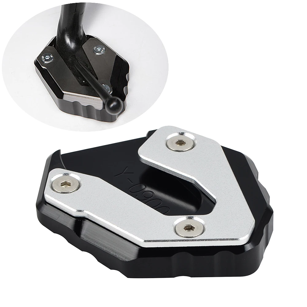 Выдвижная подставка боковая удлинитель для Yamaha MT 09 2013 2018 FZ 2014 2015 2016 2017 MT09 коврик