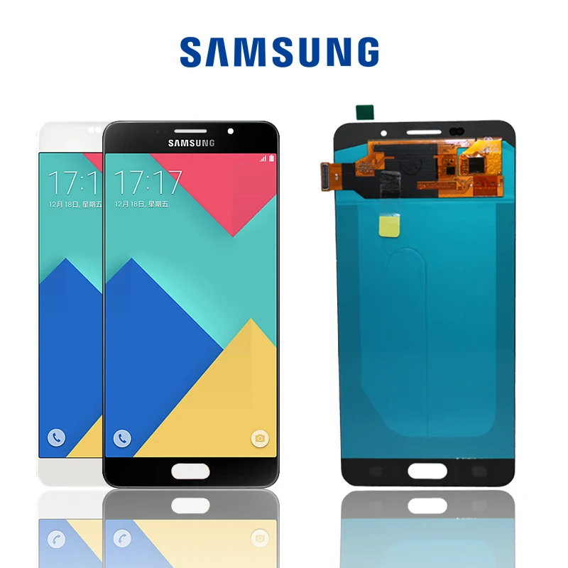 

Original 5.5'' SUPER AMOLED LCD for SAMSUNG Galaxy A7 2016 LCD Display A710 A710F A710M Display Touch Screen Digitizer Assembly