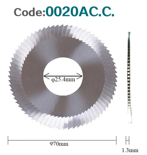 Raise 0020AC. C Карбид три лица вольфрамовый резак 70*1,3*25,4 мм* 72 т пильный диск мини циркулярная пила Осциллирующий многофункциональный инструмент