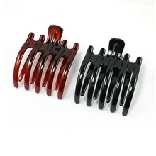 1 шт 9-зуб практичный большой захватить Зажим Шпилька для волос захватил зажим «утиный клюв» заколка для хвоста G0402